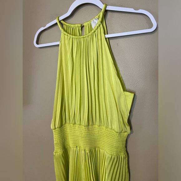 Joie Pleated Halter MIDI Dress - Picture 3 of 7